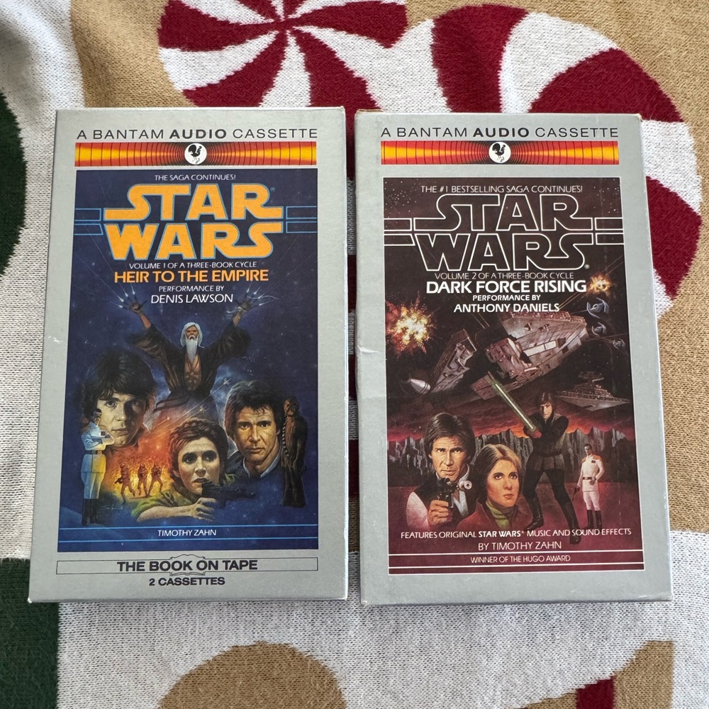 Vintage Star Wars Audio Cassette set of 2